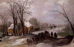 Winter Landscape 2 by Josse de Momper