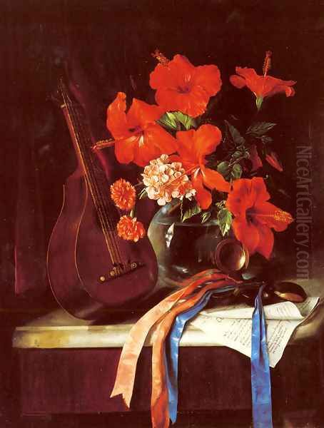 Still Life With Mandolin And Castagnets - view 1