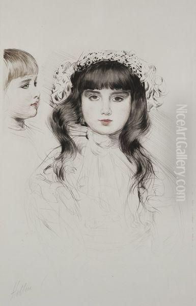 Deux Tetes D'enfants - view 1