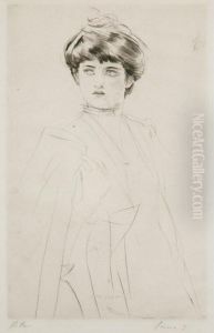 Femme Au Cape