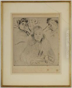 Trois Portraits by Paul Cesar Helleu
