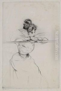 La Jolie Taille by Paul Cesar Helleu
