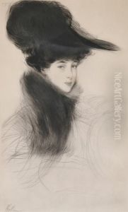 La Duchesse De Marlborough by Paul Cesar Helleu