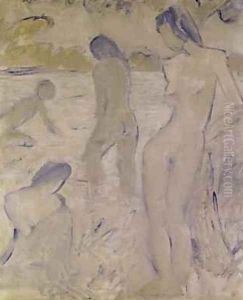 The Bathers by Otto Muller