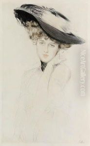 La Belle Parisienne--portrait De Mme.
Choucary by Paul Cesar Helleu
