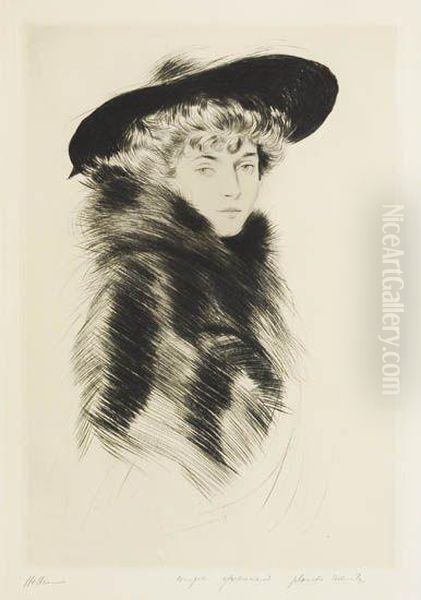 Femme Au Chapeau - view 1