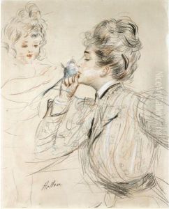 Le Parfum by Paul Cesar Helleu