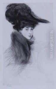 La Duchesse De Marlborough, Consuelo Vanderbilt by Paul Cesar Helleu