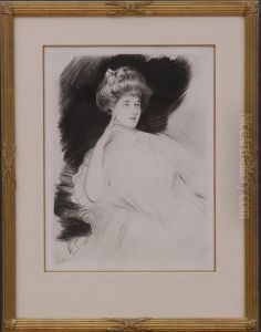 La Reveuse by Paul Cesar Helleu