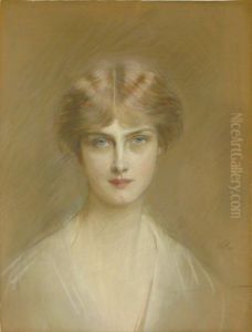 Portrait De Mme De Guiroye (jeanne Houssaye)