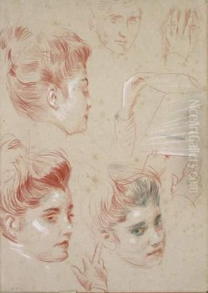 Etudes De Visages - view 1