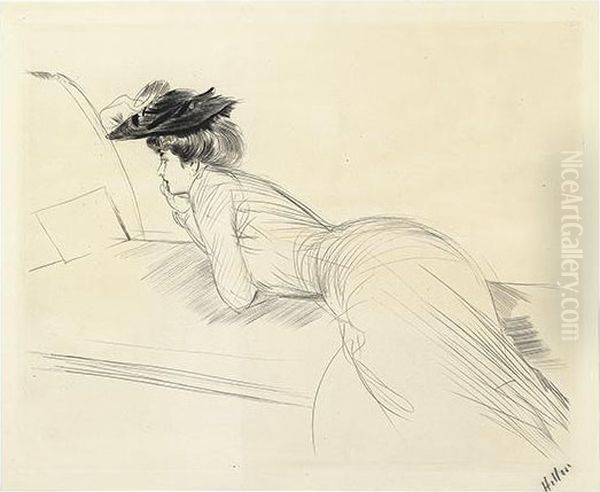 Femme Lisant. - view 1