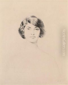 Mademoiselle De Mun by Paul Cesar Helleu