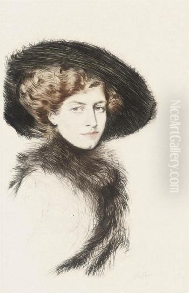 Portrait Of A Lady, Possibly Madame Letellier - view 1