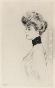 Madame Letellier by Paul Cesar Helleu