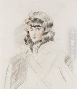 Portrait D'ellen Helleu En Buste