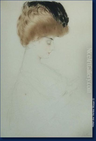 Femme De Profil - view 1
