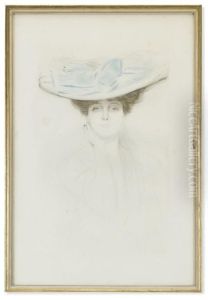 Le Noeud Bleu by Paul Cesar Helleu
