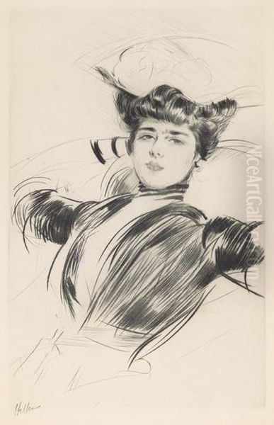 Femme Assise. - view 1
