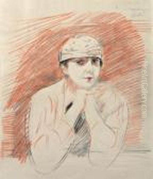 Jeune Fille Au Chapeau - view 1