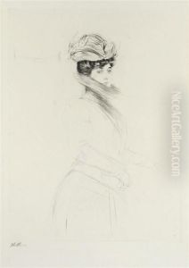 Esquisse De Femme Au Chapeau