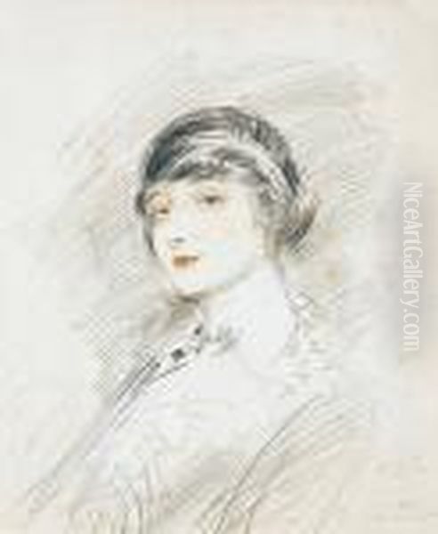Portrait De Jeune Femme - view 1