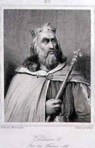 Clotaire or Chlotar II d 629 King of the Franks