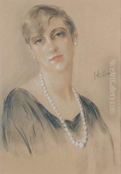 Jeune Femme Au Collier De Perles - view 1