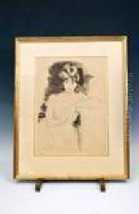 Femme Assise by Paul Cesar Helleu