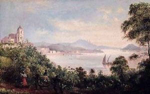The city seen from the Church of Nossa Senhora da Gloria de Outeiro 1847