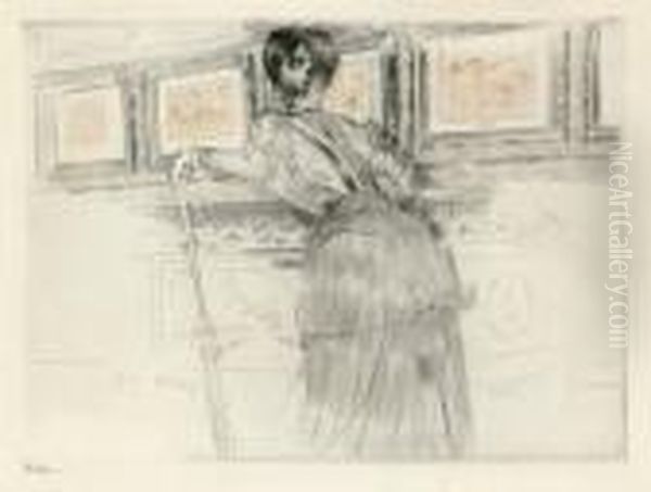Les Watteau Du Louvre, Vers 1895 - view 1