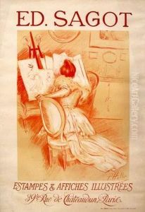 Affiche En Sanguine Imprimee Par Chaix Affiche En Sanguine Imprimee Par Chaix