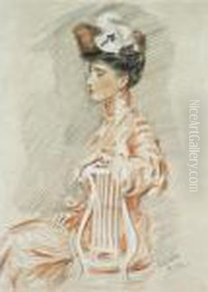 Jeune Femme Assise - view 1