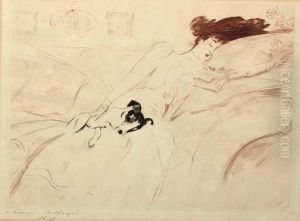 Duchesse De Marlborough - Consuelo Vanderbilt by Paul Cesar Helleu
