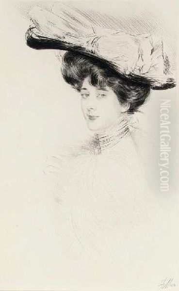 Femme Au Chapeau - view 1