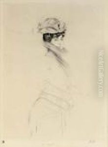 Esquisse De Femme Au Chapeau