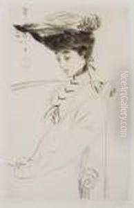 The Duchess Of Marlborough by Paul Cesar Helleu
