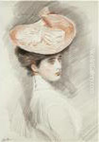 Portrait De Femme, Ellen Helleu - view 1