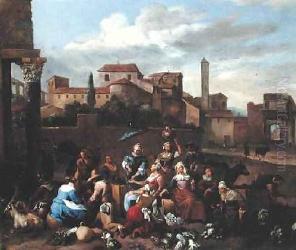 Vegetable Market in Italy - view 1