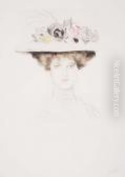 Elegante Au Chapeau Multifleuri - view 1