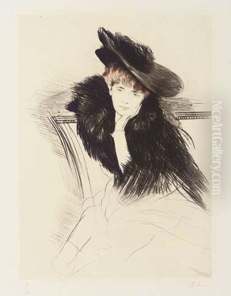 Femme Au Chapeau - view 1