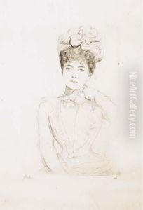Elegante by Paul Cesar Helleu
