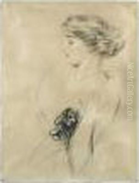 Femme De Profil - view 1