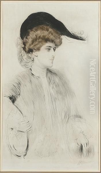 Portrait Of A Lady, Half Length - view 1