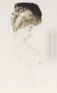 Madame Letelier by Paul Cesar Helleu