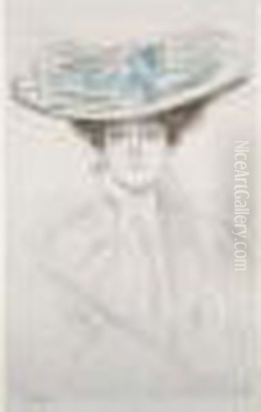 Le Noeud Bleu. Pointe Seche. - view 1