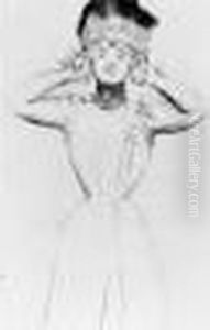 Nte De Face, Bras Leves - Vers 1900 Nte De Face, Bras Leves - Vers 1900