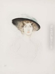 Liane De Pougy by Paul Cesar Helleu