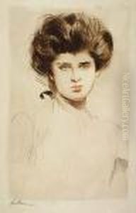 Portrait D'une Femme<</b> Portrait D'une Femme<</b>