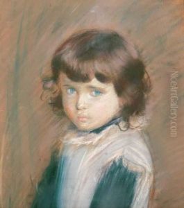 Portrait Of The Artist's Daughter, Ellen, Head And Shoulders